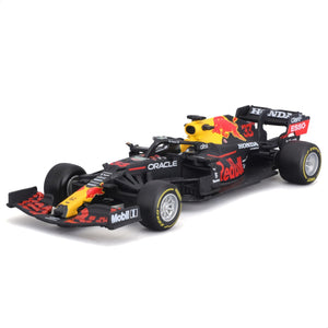 BBURAGO Red Bull Racing 1/43 Max Verstappen 4-Time World Champion 4-Car Set (18-38213-PACK4)