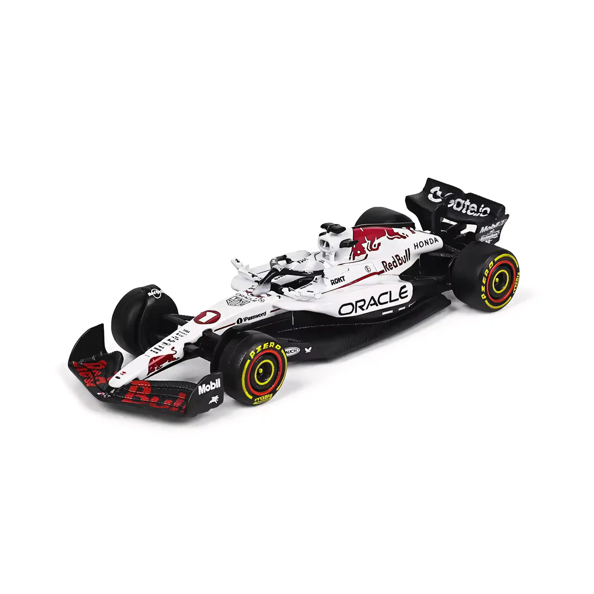 BBURAGO Red Bull Racing 1/64 F1 RB21 #1 Max Verstappen Winner Japan GP 2025 (18-58003-18-02362)