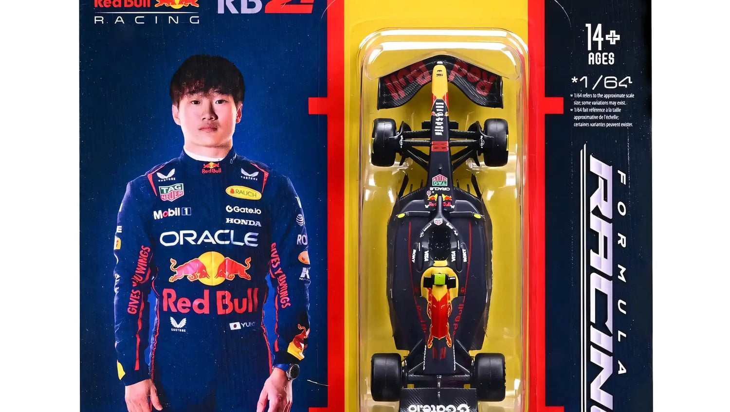 BBURAGO Red Bull Racing 1/64 F1 RB21 #22 Yuki Tsunoda 2025 (18-58003-T)