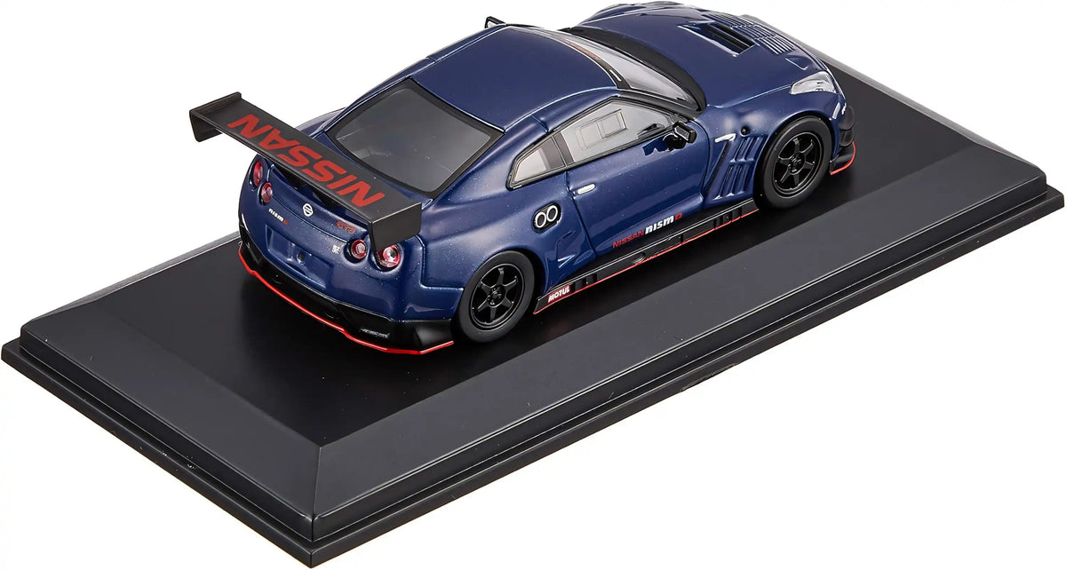CAR-NEL 1/64 NISSAN GT-R NISMO GT3 R35 2015 METALLIC BLUE (CN640020)