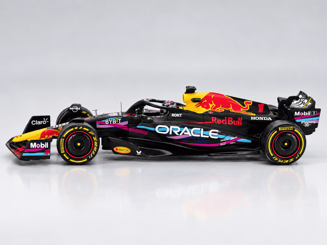 BBURAGO Red Bull Racing 1/24 F1 RB19 #1 Max Verstappen Winner Miami GP 2023 (18-28030-V-MIAMI)
