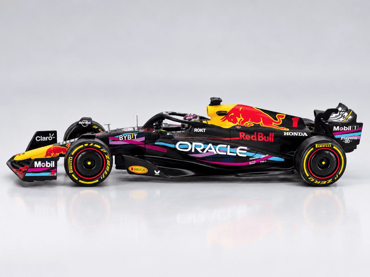 BBURAGO Red Bull Racing 1/24 F1 RB19 #1 Max Verstappen Winner Miami GP 2023 (18-28030-V-MIAMI)