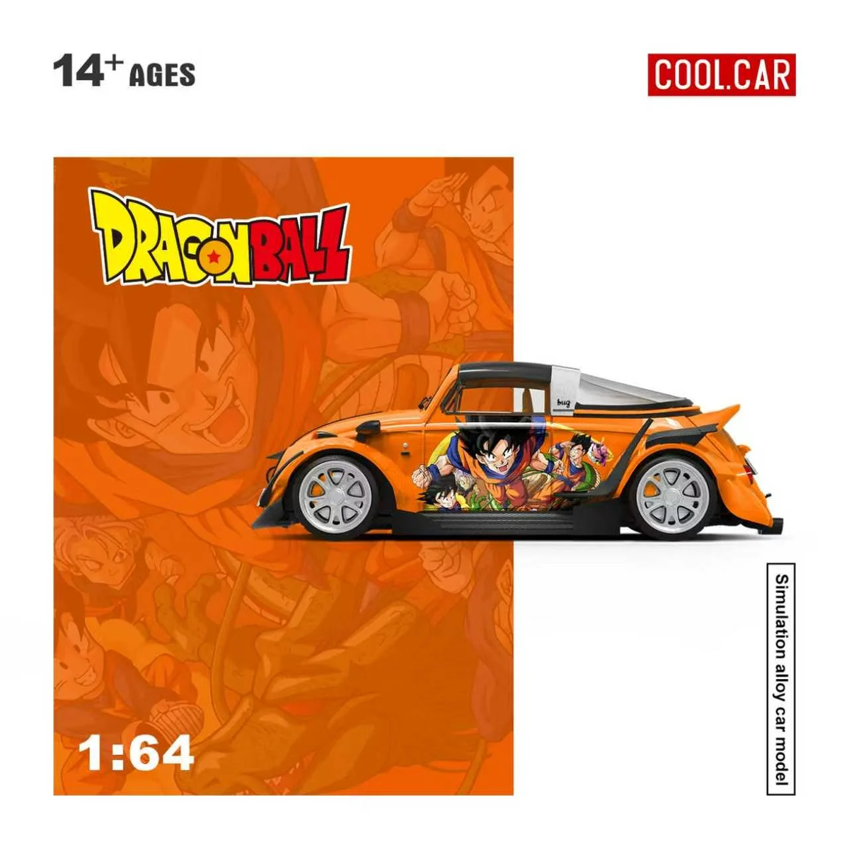 Cool Car 1:64 Volkswagen Beetle Ball Livery (CC646235)