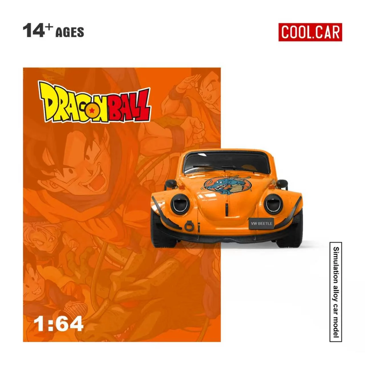 Cool Car 1:64 Volkswagen Beetle Ball Livery (CC646235)