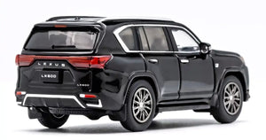 GCD MODELS 1/64 LEXUS LX600 2021 BLACK LHD (KS-039-243)
