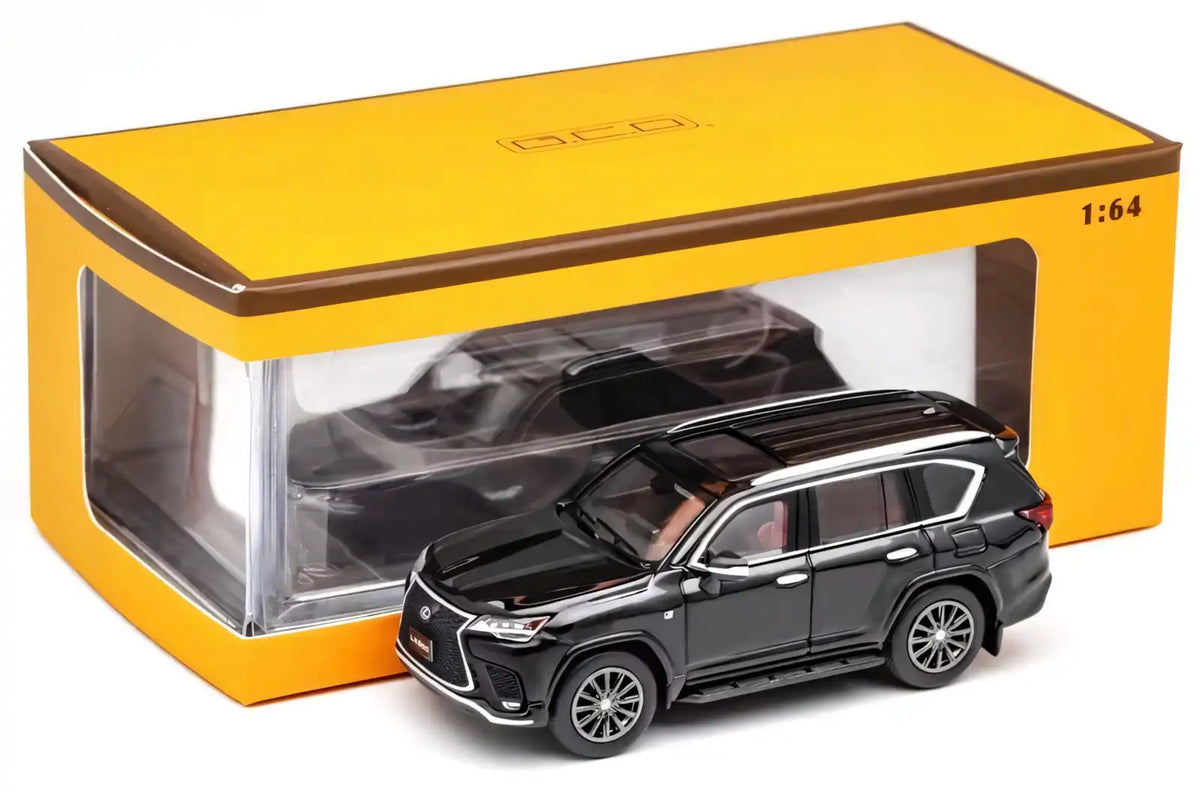 GCD MODELS 1/64 LEXUS LX600 2021 BLACK LHD (KS-039-243)
