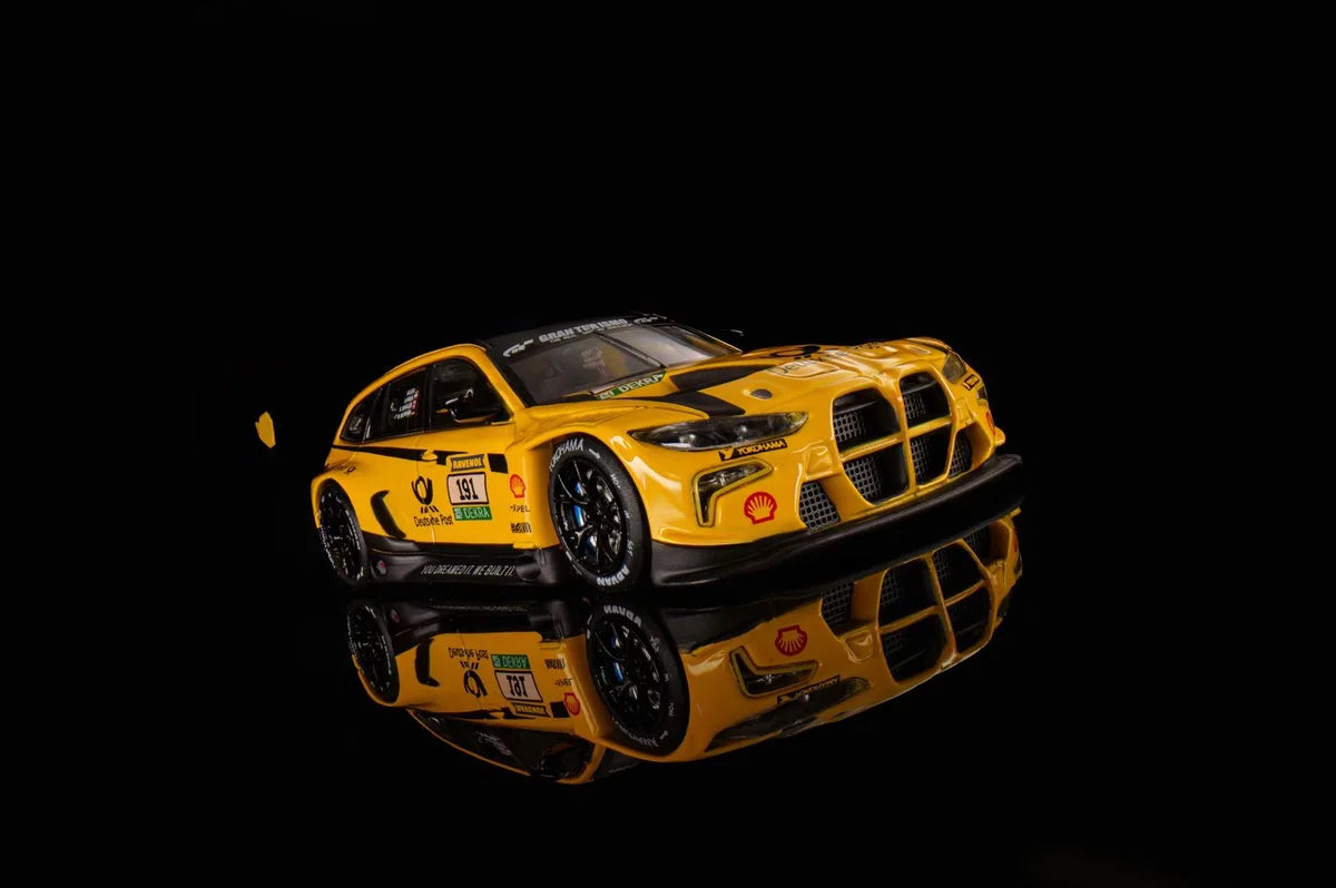 GOP SPEED MODEL 2026 1:64 BMW M3 Touring GT3 24H APA XPO DTM (Deutsche Tourenwagen Masters) – Deutsche Post Livery (HA057C)