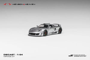 HH Model 1:64 Gamera Mirage GT Tungsun Silver (HHMGMTS)