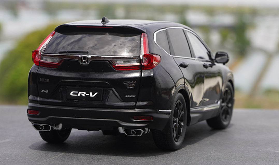 Honda CR-V 2021 Black Edition Diecast Car Model 1:18 (Dealer)