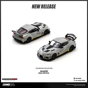 INNO64 1/64 TOYOTA SUPRA A90 "DarwinPRO" Matt Grey (IN64-A90DP-MGRAY)