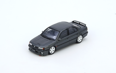 Nissan Primera P10 Gun Metal Grey Inno64 1:64, vista delantera