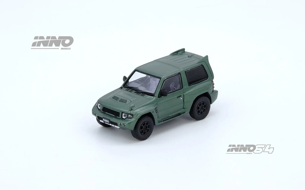 INNO64 1/64 MITSUBISHI PAJERO EVOLUTION Satin Green (IN64-EVOP-SGRE)