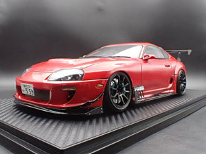 Ignition Model 1:18 Toyota Supra RZ (JZA80) ORIDO-STREET Ver. Red (IG3885)