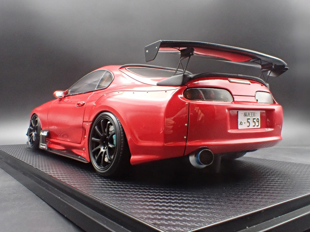 Ignition Model 1:18 Toyota Supra RZ (JZA80) ORIDO-STREET Ver. Red (IG3885)