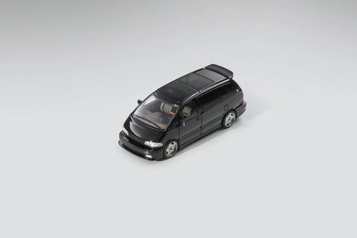 MORTAL64 1:64 Toyota Previa TCR10 Black - Limited 1,499 (MORTAL-PREVIA-BK)
