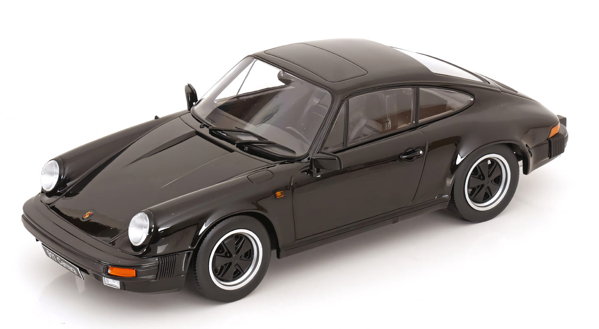 KK-SCALE - 1/18 - PORSCHE - 911 CARRERA COUPE 1983 - BLACK (KKDC180665)