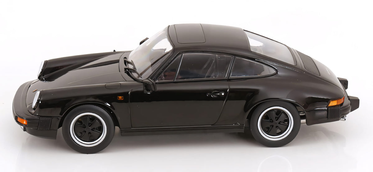 KK-SCALE - 1/18 - PORSCHE - 911 CARRERA COUPE 1983 - BLACK (KKDC180665)