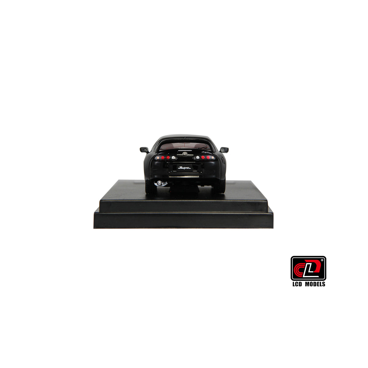 LCD-MODEL Toyota 1/64 Supra MKIV A80 Coupe 1993 Black (LCD64037-BL)