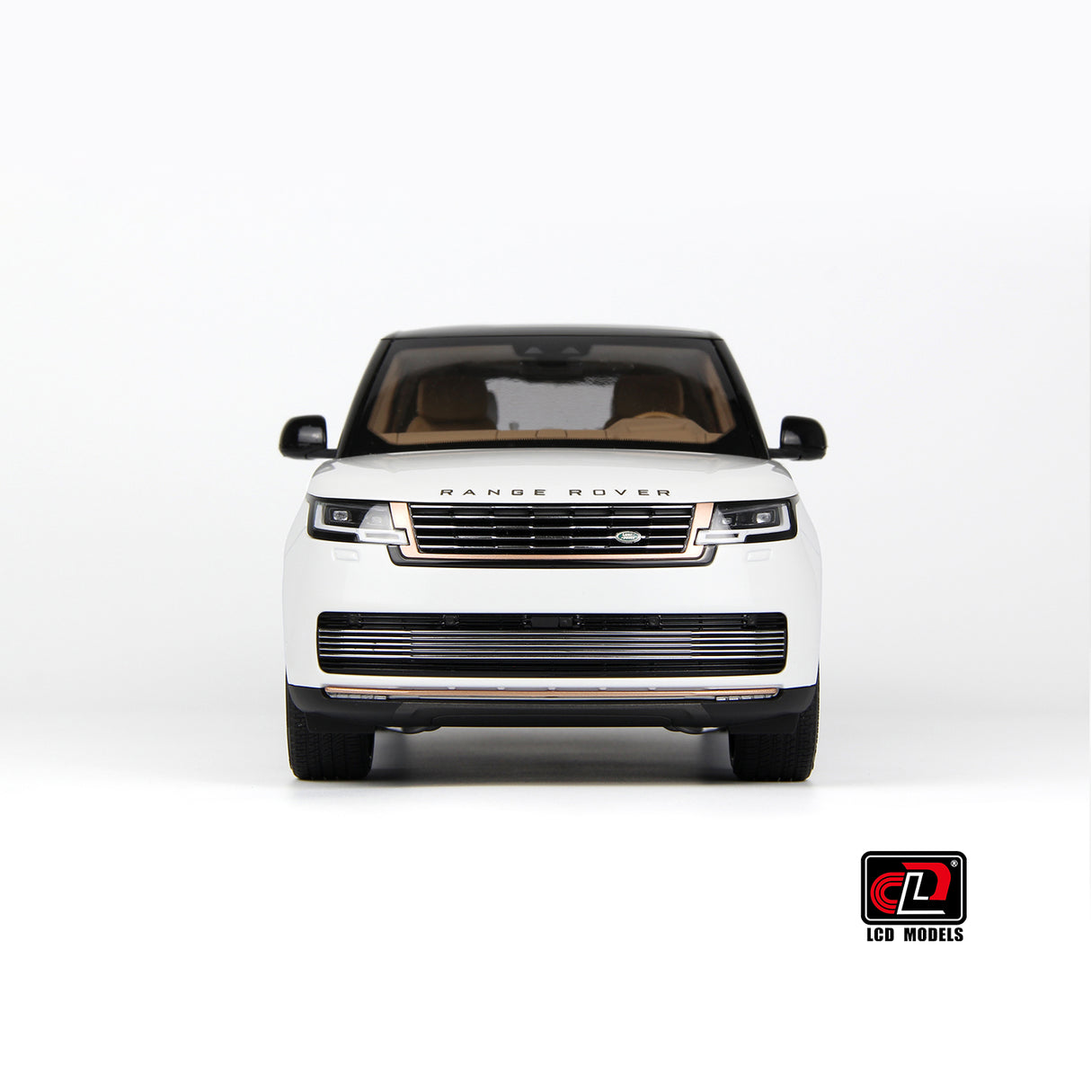 LCD MODELS 1:18 Land Rover Range Rover SV SERENITY 2022 White With Black Roof (LCD18017-BW)