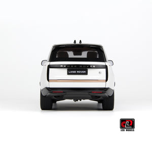 LCD MODELS 1:18 Land Rover Range Rover SV SERENITY 2022 White With Black Roof (LCD18017-BW)