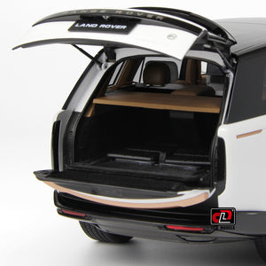 LCD MODELS 1:18 Land Rover Range Rover SV SERENITY 2022 White With Black Roof (LCD18017-BW)