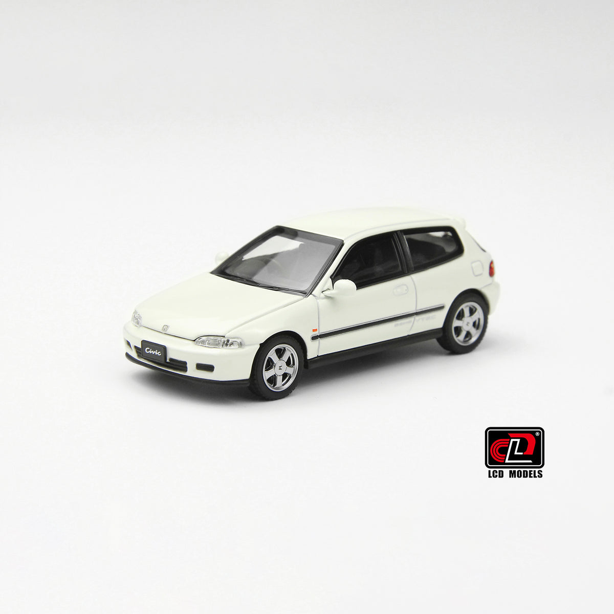 LCD MODELS 1/64 HONDA CIVIC SiR EG6 VTEC 1993 WHITE (LCD64034-WH)