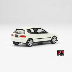 LCD MODELS 1/64 HONDA CIVIC SiR EG6 VTEC 1993 WHITE (LCD64034-WH)