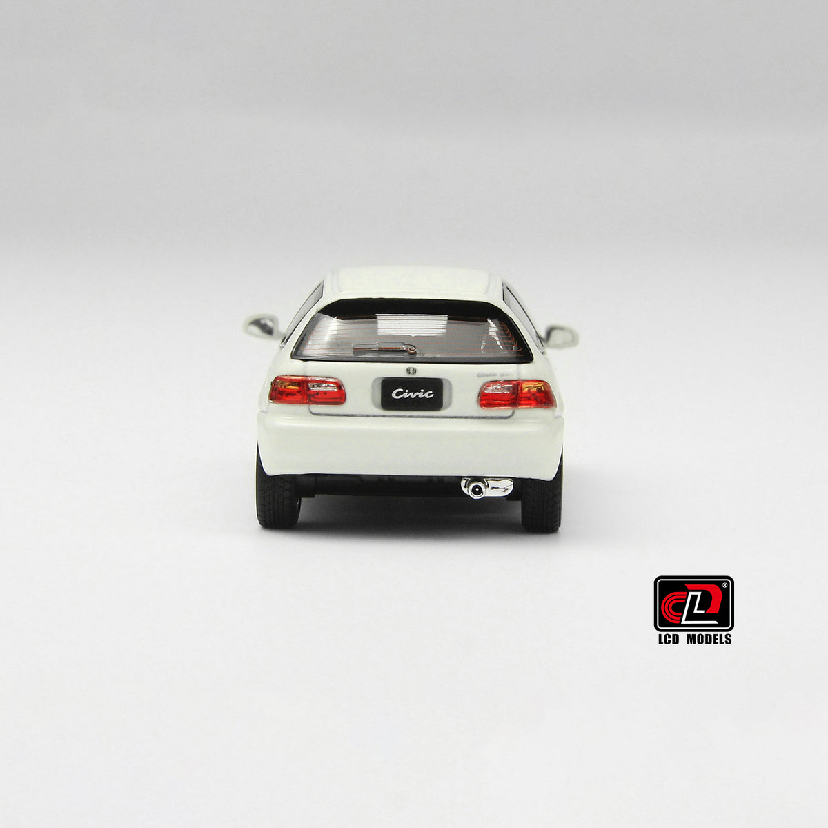 LCD MODELS 1/64 HONDA CIVIC SiR EG6 VTEC 1993 WHITE (LCD64034-WH)