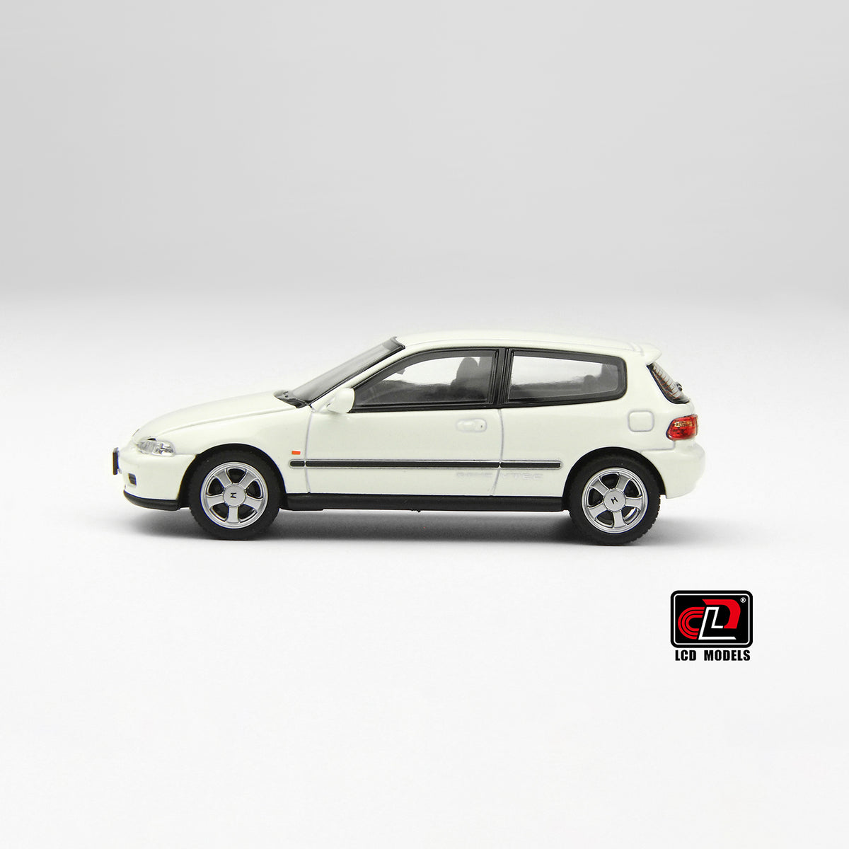 LCD MODELS 1/64 HONDA CIVIC SiR EG6 VTEC 1993 WHITE (LCD64034-WH)