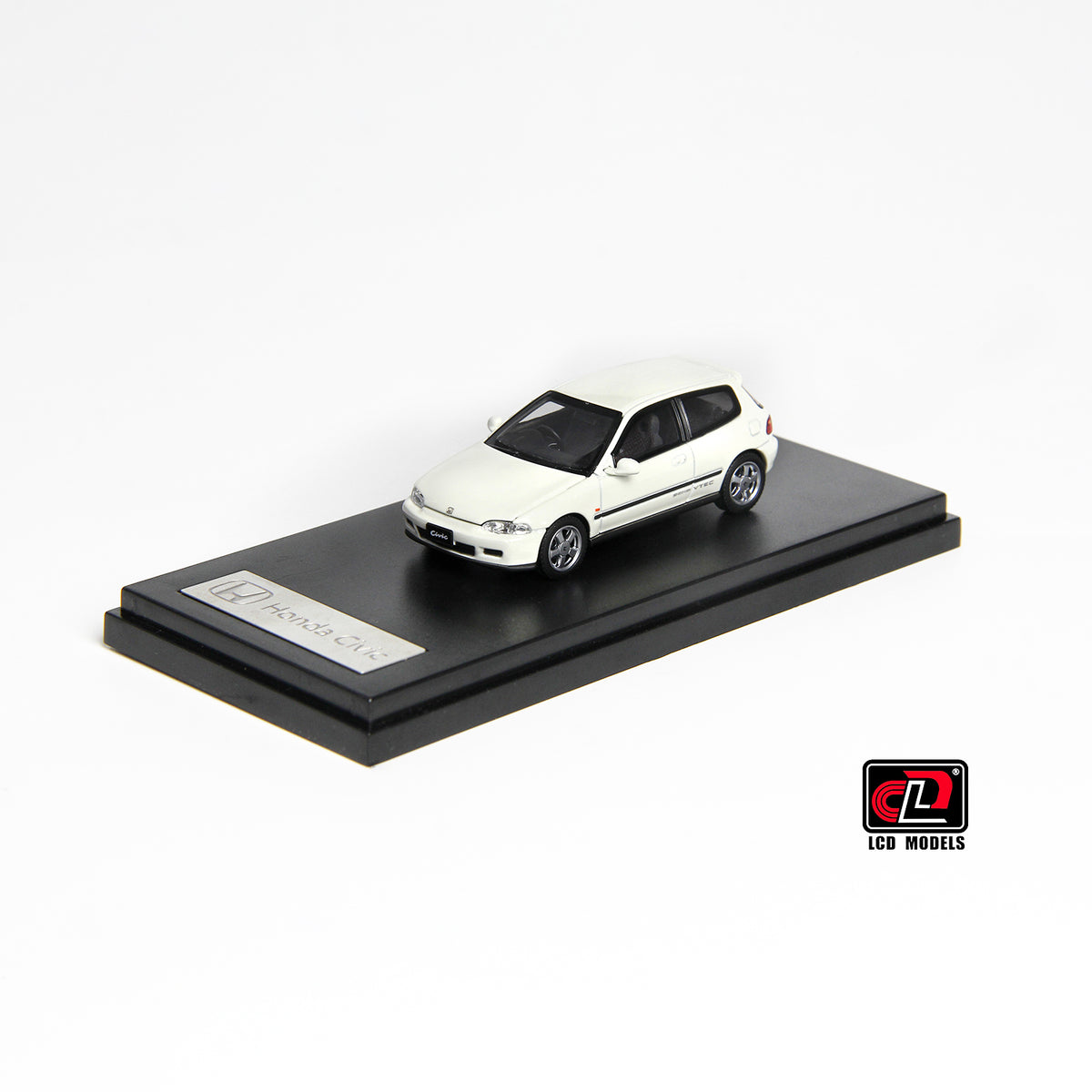 LCD MODELS 1/64 HONDA CIVIC SiR EG6 VTEC 1993 WHITE (LCD64034-WH)