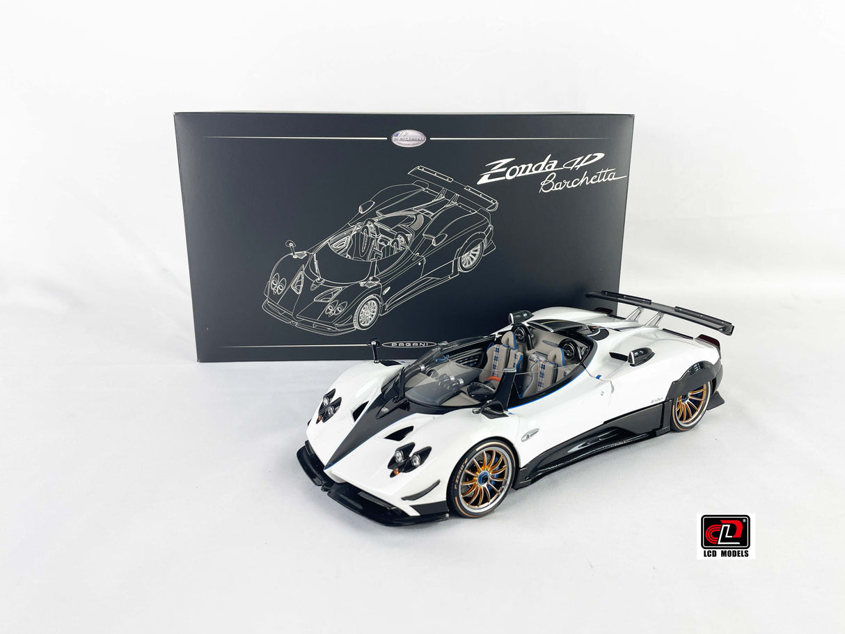 LCD MODELS 1:18 Pagani Zonda HP White (LCD18009-WH)