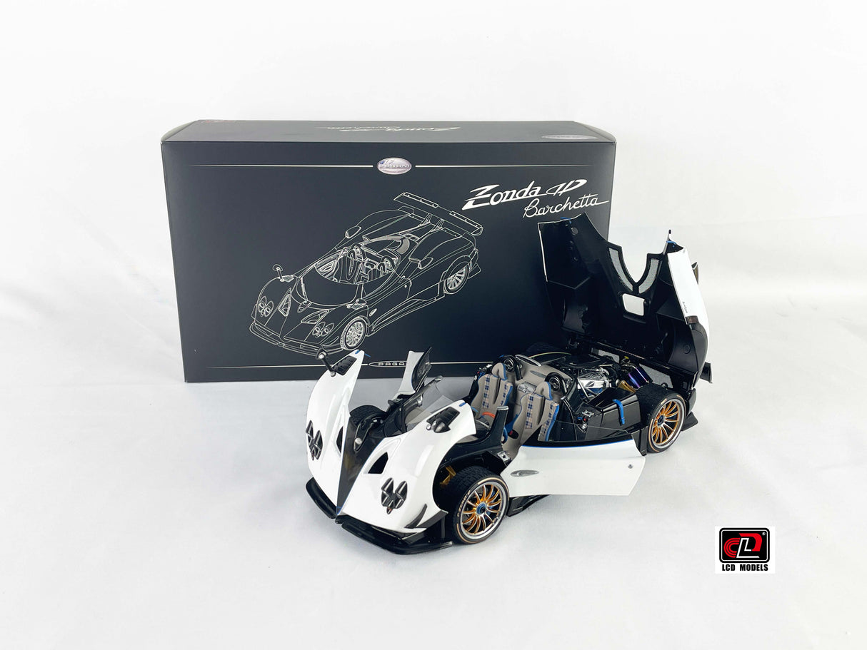 LCD MODELS 1:18 Pagani Zonda HP White (LCD18009-WH)