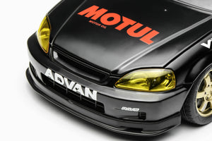 MOTORHELIX 1:18 Honda Civic TYPE R (EK9) No Good Racing Motul (M85010)