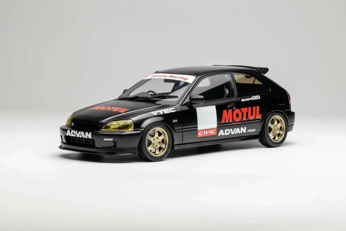MOTORHELIX 1:18 Honda Civic TYPE R (EK9) No Good Racing Motul (M85010)