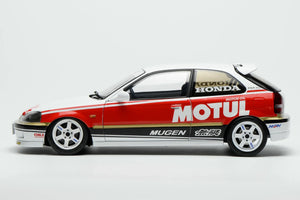 MOTORHELIX 1:18 Honda Civic TYPE R (EK9) Customized Motul Livery (M85012)