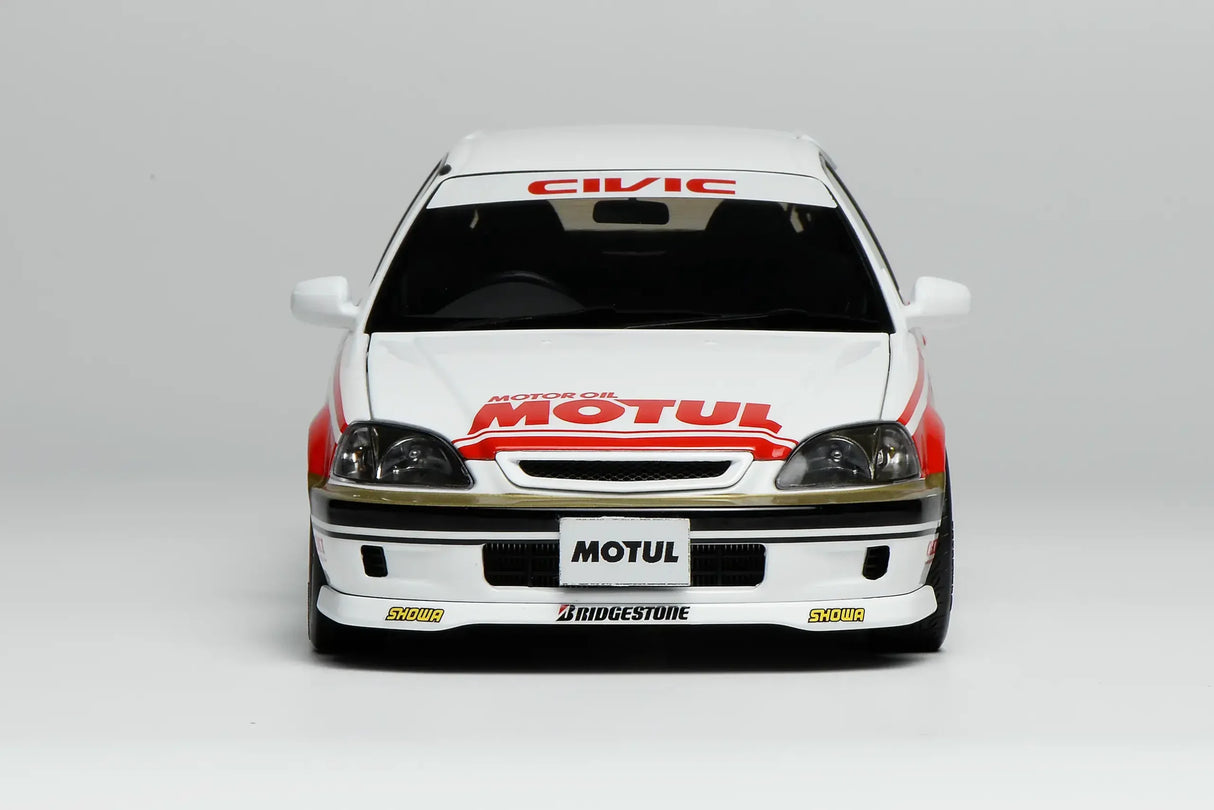 MOTORHELIX 1:18 Honda Civic TYPE R (EK9) Customized Motul Livery (M85012)