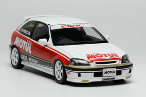 MOTORHELIX 1:18 Honda Civic TYPE R (EK9) Customized Motul Livery (M85012)