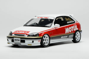 MOTORHELIX 1:18 Honda Civic TYPE R (EK9) Customized Motul Livery (M85012)