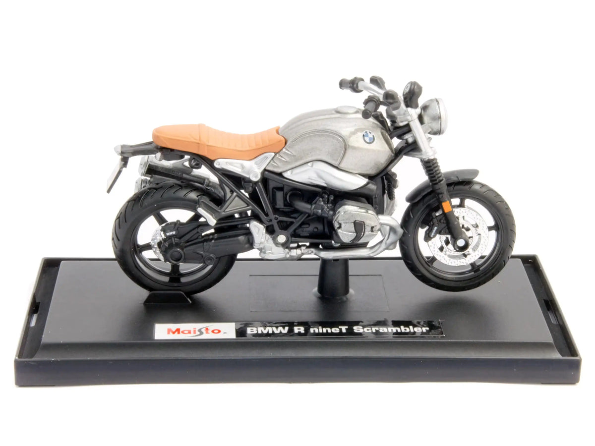 MAISTO 1/12 BMW R nineT SCRAMBLER METALLIC GRAY (32701)