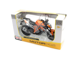 MAISTO 1/12 KTM 1290 SUPER DUKE R BLACK/ORANGE (32710)