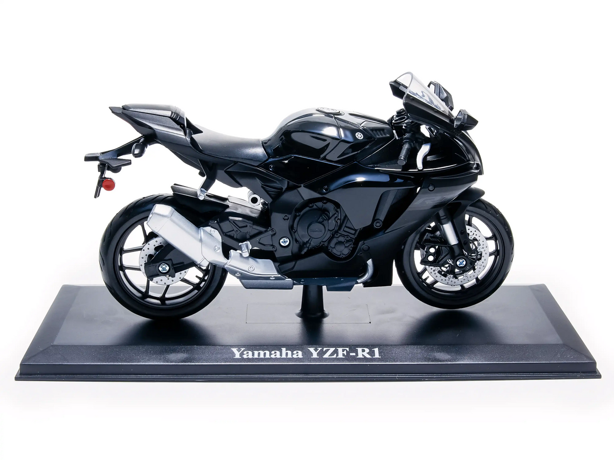 MAISTO 1/12 YAMAHA YZF-R1 2021 BLACK (32723BK)