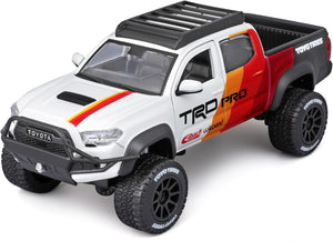 MAISTO 1/27 TOYOTA TACOMA TRD PRO 2023 WHITE (32546)