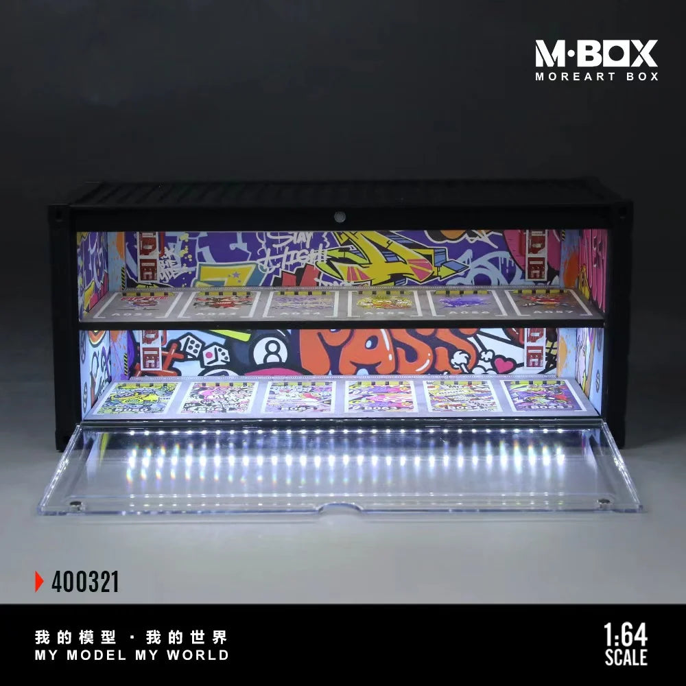 MoreArt 1:64 Container Model Storage Scene Graffti Livery