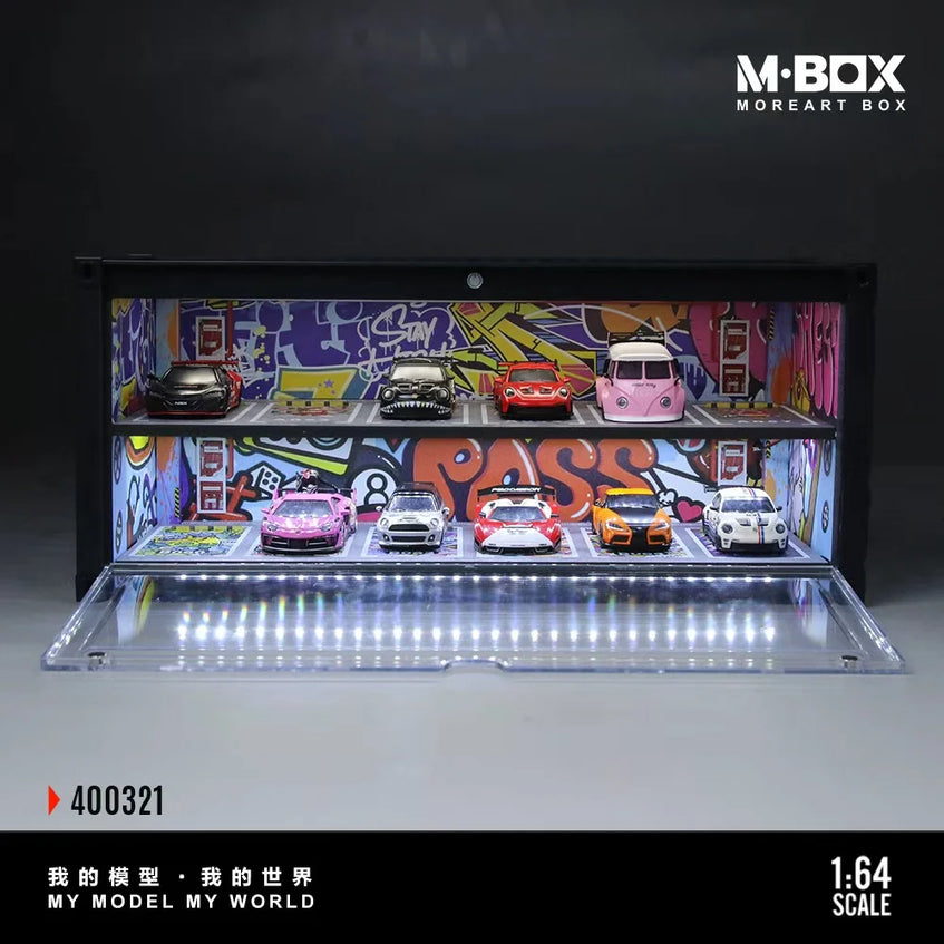 MoreArt 1:64 Container Model Storage Scene Graffti Livery