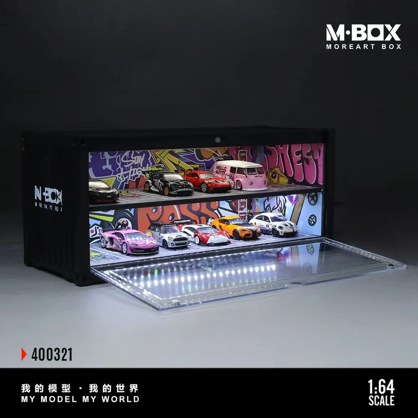 MoreArt 1:64 Container Model Storage Scene Graffti Livery