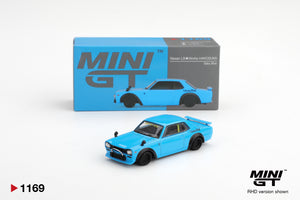 MINI GT 1/64 – NISSAN Skyline LB-Works Hakosuka Coupe – 1969 (MGT01169-R)