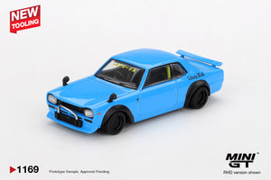 MINI GT 1/64 – NISSAN Skyline LB-Works Hakosuka Coupe – 1969 (MGT01169-R)