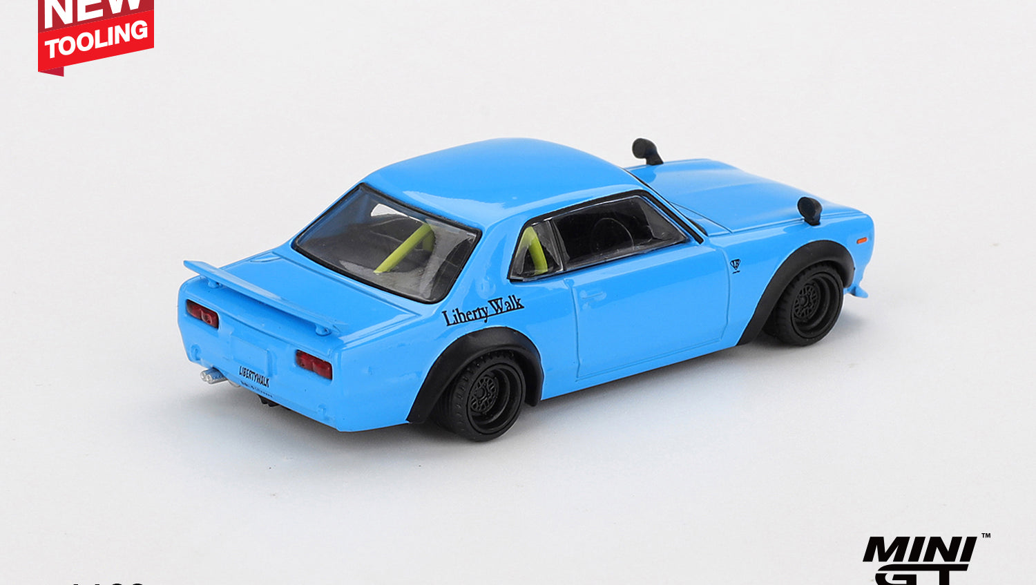 MINI GT 1/64 – NISSAN Skyline LB-Works Hakosuka Coupe – 1969 (MGT01169-R)
