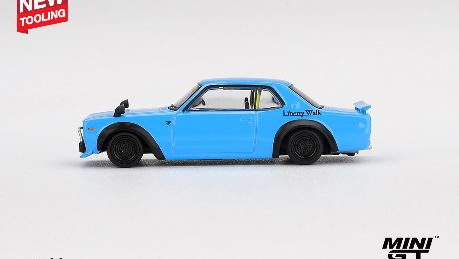 MINI GT 1/64 – NISSAN Skyline LB-Works Hakosuka Coupe – 1969 (MGT01169-R)