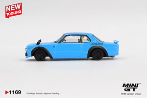MINI GT 1/64 – NISSAN Skyline LB-Works Hakosuka Coupe – 1969 (MGT01169-R)